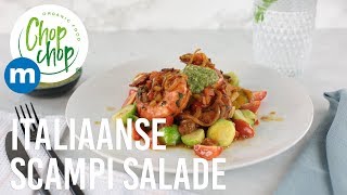 Italiaanse scampi salade Recept  metroChopChop [upl. by Alfi]