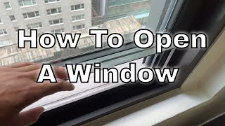 How To Open a Window [upl. by Eboh]