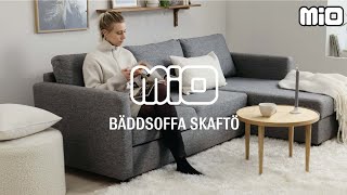 Skaftö bäddsoffa 3sits  Mio [upl. by Arrotal]