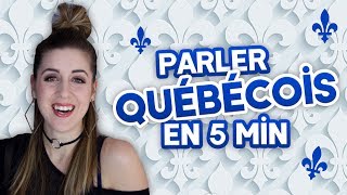 PARLER QUÉBÉCOIS EN 5 MINUTES  DENYZEE [upl. by Madora]