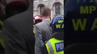 Police handcuff GBNews presenter Martin Daubney at Downing Street protest [upl. by Al]