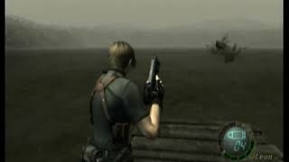 Lake Monster Easter Egg in Resident Evil 4 vs Resident Evil 4 Remake [upl. by Naleag]