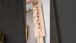 Wooden ✨️ Tracks ✨️ Marble Run Race 24 ASMR SATISFYING 😌 shorts marblerun marblerunrace asmr [upl. by Goodspeed]