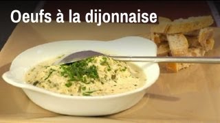 Recette des oeufs à la dijonnaise [upl. by Thorbert]