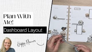 Plan With Me  Happy Planner Dashboard Layout  November 1824 2024 [upl. by Carree187]