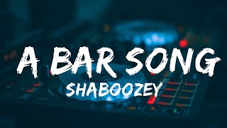 Shaboozey  A Bar Song Tipsy Lyrics  Music Maddison Huang [upl. by Nananne376]