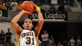 Reggie Miller on the Origins amp Evolution of the StepBack Jumper  The Dan Patrick Show  11519 [upl. by Waldo]