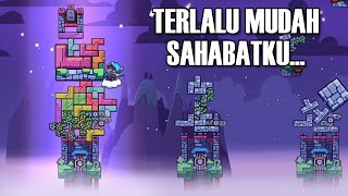 Terlalu Mudah Kalau Begini  Tricky Towers Indonesia [upl. by Anirbys401]