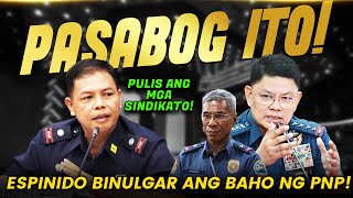 BINULGAR NI ESPENIDO ANG MGA PULIS MALAKING SINDIKATO DAW ANG PNP CHIEF MARBIL TAKOT NA [upl. by Enal117]