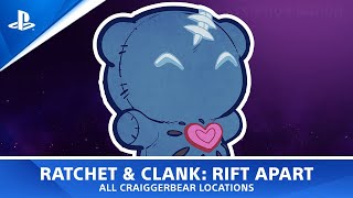 Ratchet amp Clank Rift Apart  Collectibles  All CraiggerBear Locations [upl. by Jo]