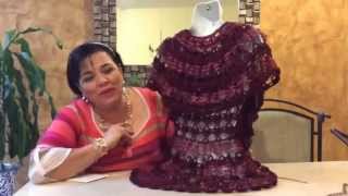 TEJE CHALECO DE RUEDA  Crochet Fácil y Rápido  Yo Tejo con Laura Cepeda [upl. by Eniawed]