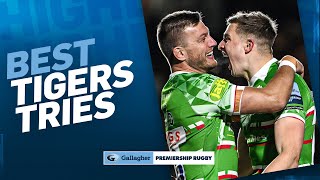 The Best Leicester Tries of the Season  Gallagher Premiership 202324 [upl. by Krueger]