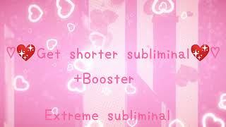 ☆•Get shorter subliminal •☆ [upl. by Zacharia]