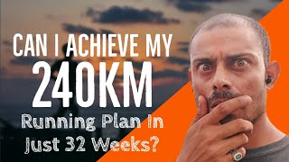 Can I Achieve My 240Km Runing Plan In Just 32 Weeks run evening run [upl. by Truelove]