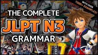 The Complete JLPT N3 Grammar VideoGame Textbook [upl. by Anirtruc880]