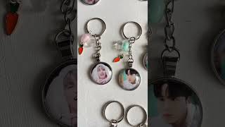 ʚ₍ᐢ ᐢ₎ɞ ateez bunny inspired keychains ateez smallbusiness bunny atiny resinkeychain kpop [upl. by Nivets]