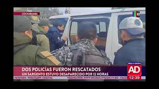 Dos efectivos policiales fueron rescatados [upl. by Trinl]