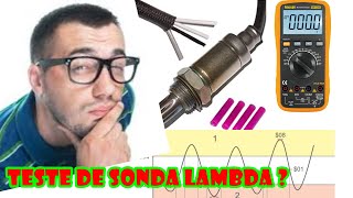 Como COMPROBAR SONDA LAMBDA de 4 cables 👁‍🗨 TUTORIAL SIMPLE [upl. by Chapell]