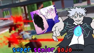 super senior gojo in jujutsu beatdown is crazy  full showcase ps gamepass [upl. by Trenton827]