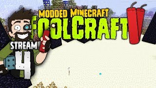 Building with DIORITE  s4  FoolCraft 2  Modded Minecraft 1102  Stream Replay [upl. by Oicelem407]