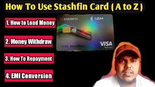 A to Z About Stashfin Credit Line Card  How to use stashfin Card  Techno Tamil [upl. by Lidah]