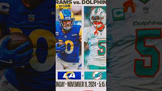 dolphins vs rams nfl football sports ytshorts [upl. by Anaimad561]