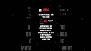 The First Matabele War 18931894 Wars history militaryhistory [upl. by Ynohtnad]