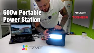 Portable Power with EZVIZ PS600 Ultimate Versatile Charging [upl. by Mcafee]