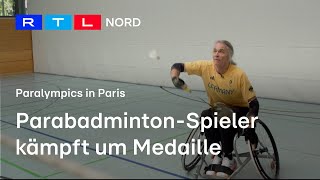 Paralympics in Paris Medaillenhoffnung im Parabadminton [upl. by Azyl427]