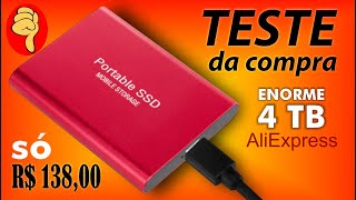 SSD EXTERNO PORTÁTIL CHINÊS É REPROVADO NO TESTE [upl. by Tsugua]