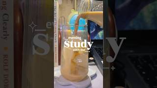 ASMR Study With Me  Evening Study Vlog aesthetic study studyvlog studyinspiration [upl. by Susej491]