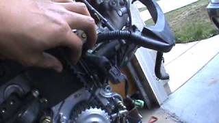 1997 Honda Prelude Timing Belt Tension [upl. by Haneehs521]