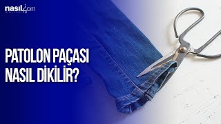 Pantolon paçası nasıl kısaltılır  nasilcom [upl. by Dacy909]