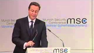 David Camerons Munich Speech on Multiculturalism [upl. by Bronez219]