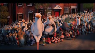 Storks  Quiet Penguin Fight Scene [upl. by Merton]