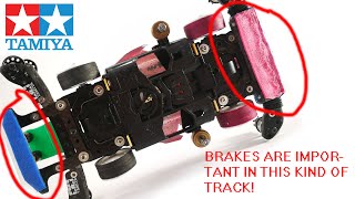 Front Brakes helped me in this Track【ミニ四駆】Mini 4WDTamiya PH 003 [upl. by Benedikta]