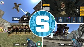 Nextbots In Backrooms Skibidi Man Big Tv Man Collector Archivist Titan SpeakerMan Icon Gameplay [upl. by Tterej]