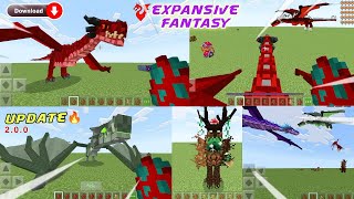 EXPANSIVE FANTASY ADDON V2  Dragons  Sea Serpent  Custom Weapons  Orcs and MORE  NEW UPDATE [upl. by Giliana]