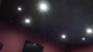 DIY Home theater Room  Recessed Lighting [upl. by Antonietta]