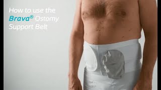 How to wear a Stomaplex Stoma Guard  Ostomy Belt Wear your pants again [upl. by Notsur934]