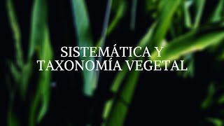 SISTEMÁTICA Y TAXONOMÍA VEGETAL [upl. by Linis]