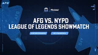 Airforce Gaming Vs New York PD  League of Legends Showmatch [upl. by Minda71]