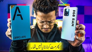 Oppo A95 Full Review  Unboxing  ASLI SACH EDITION  😡 [upl. by Jayson97]