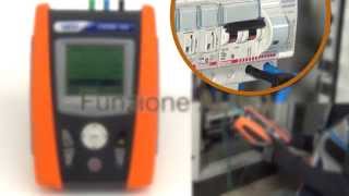 HT Instruments COMBI 421 Multifunction Tester testing electrical installation [upl. by Lussi]