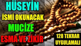 HÜSEYİN İSMİNİN OKUYACAĞI MUCİZE ZİKİR  Hüseyin isminin ebced değeri ve esması anlamı [upl. by Raymund]