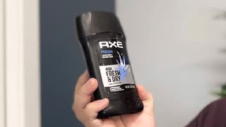 AXE Antiperspirant Deodorant for Men Phoenix 4PK 48H Sweat amp Odor Protection Review [upl. by Kirst990]