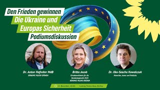 Den Frieden gewinnen Die Ukraine und Europas Sicherheit [upl. by Loriner]