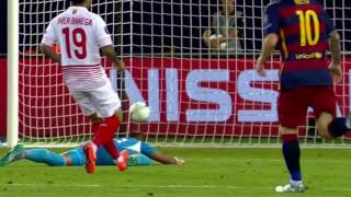 FC Barcelona vs Sevilla 5 4 Highlights UEFA Super Cup 2015 16 HD 720p English Commentary [upl. by Salchunas360]