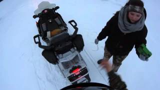 First Ice fishing with the girls in the Adirondacks 2016 [upl. by Murvyn]