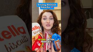 Trying British Snacks 🇬🇧 [upl. by Laved]